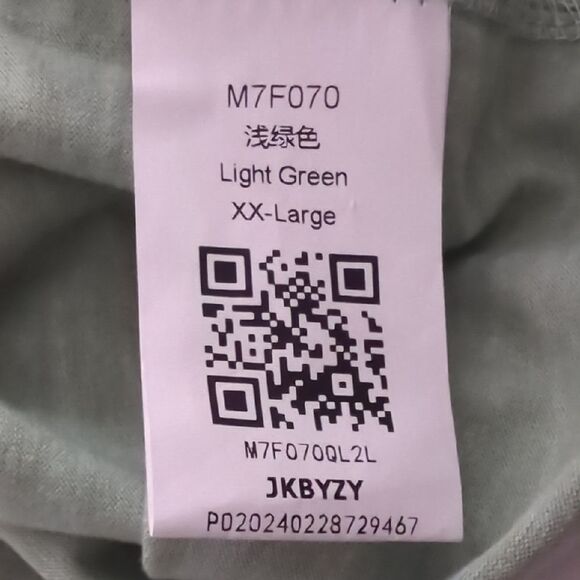 Light Green V-Neck Women's Top - Picture 5 of 5